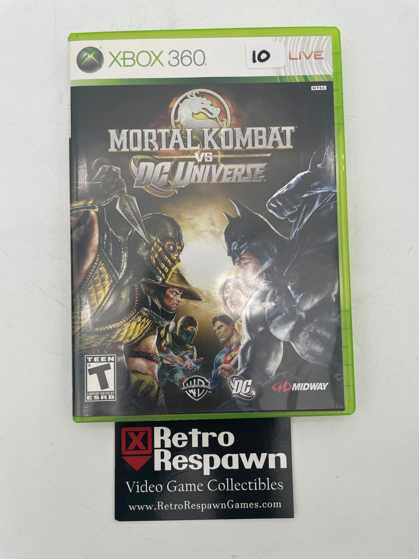 Mortal Kombat Vs. DC Universe [Platinum Hits] - Xbox 360 (Complete)