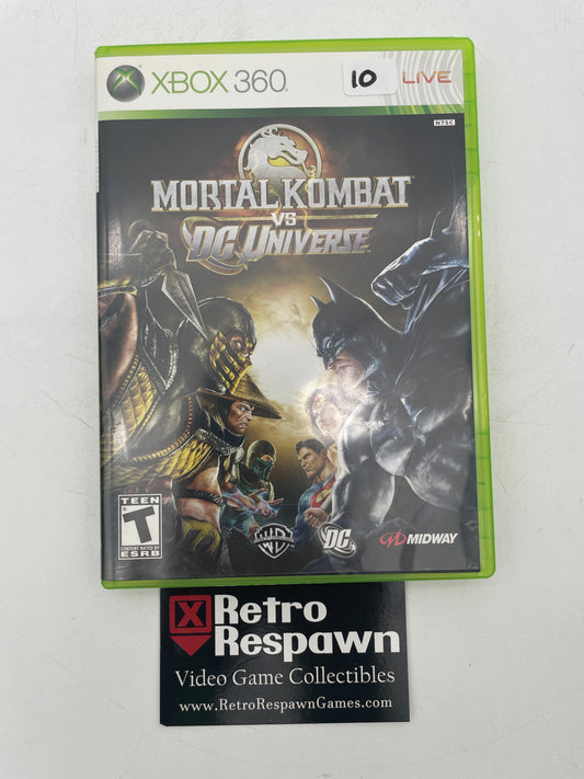 Mortal Kombat Vs. DC Universe [Platinum Hits] - Xbox 360 (Complete)
