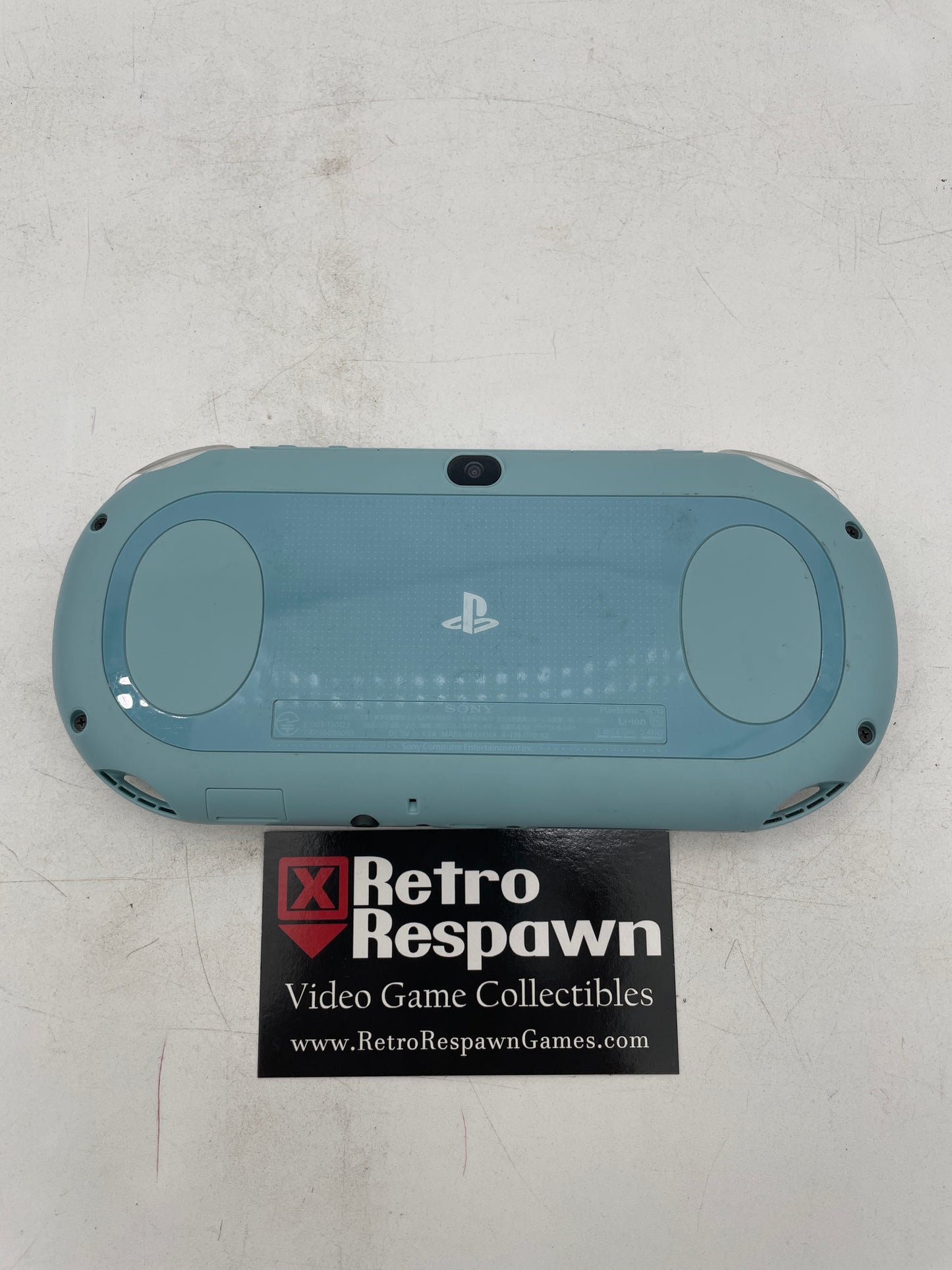 Modded PS Vita 2000 White/Blue - Playstation Vita (Console + Charger)