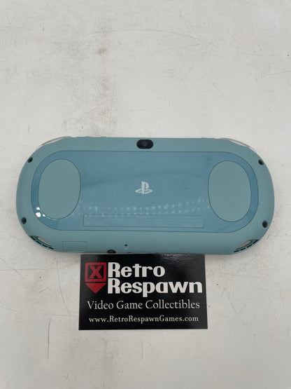 Modded PS Vita 2000 White/Blue - Playstation Vita (Console + Charger)