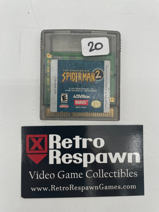 Spiderman 2 The Sinister Six - GameBoy Color (Game Only)