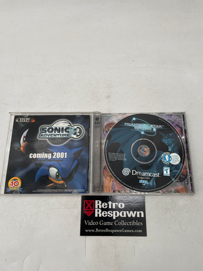 Phantasy Star Online - Sega Dreamcast (Complete/ No Sonic Adventure 2 Trial Disc)