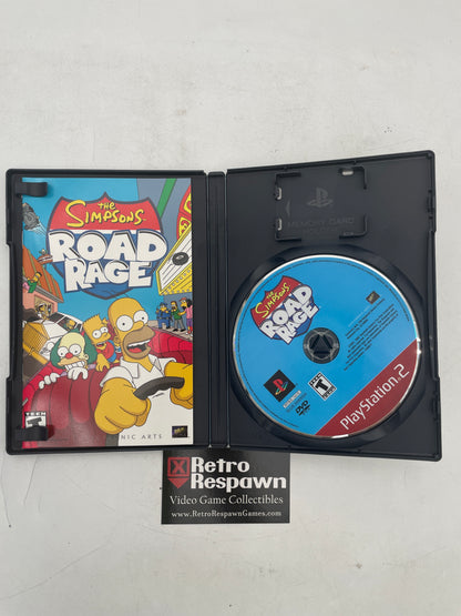 The Simpsons Road Rage [Greatest Hits] - Playstation 2 (Complete)