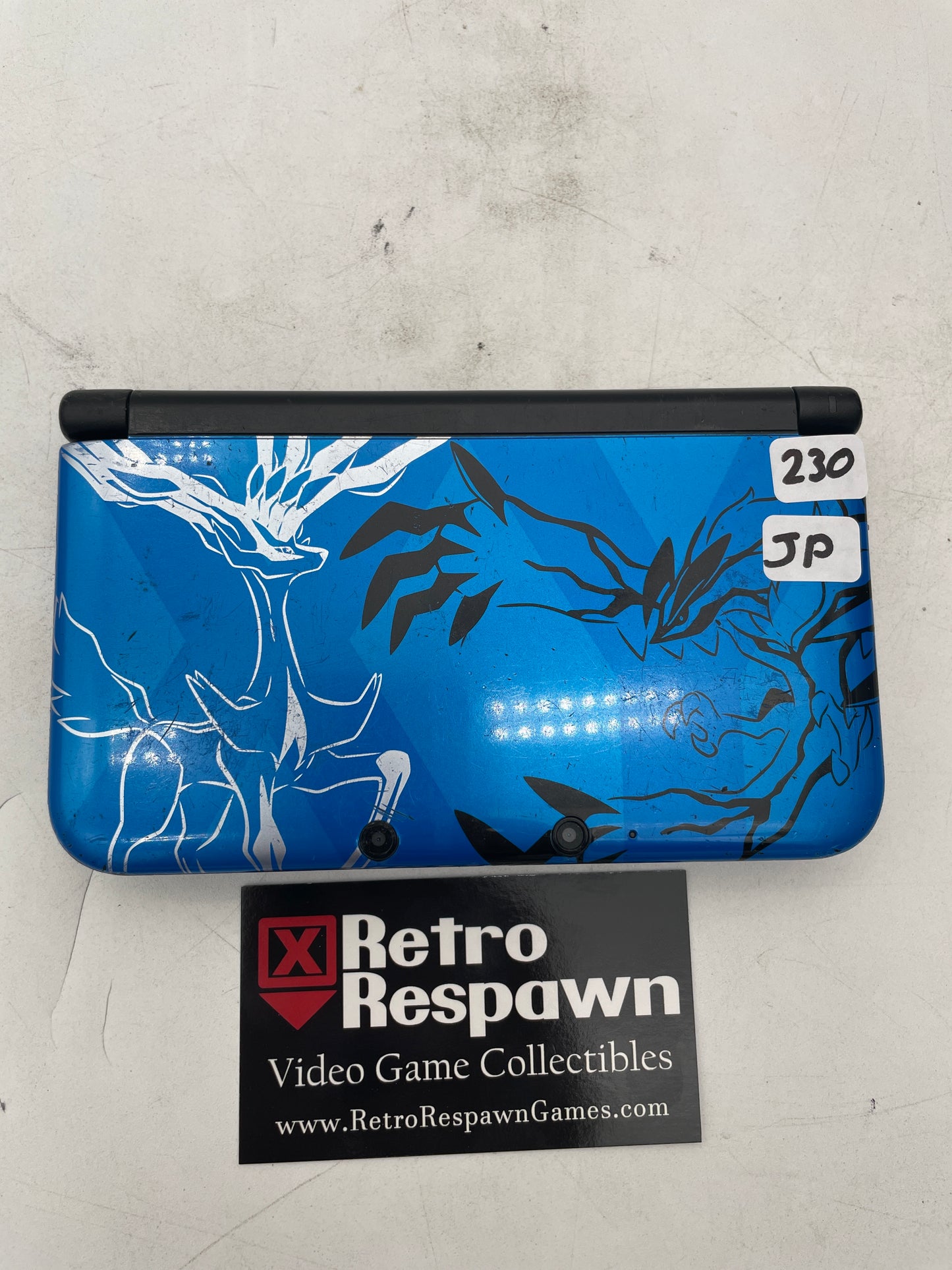 Nintendo 3DS LL Pokemon X Xerneas Yveltal Blue - JP Nintendo 3DS (Console+Charger)