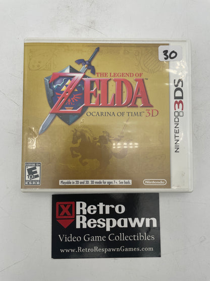 Zelda Ocarina of Time 3D - Nintendo 3DS (Complete)