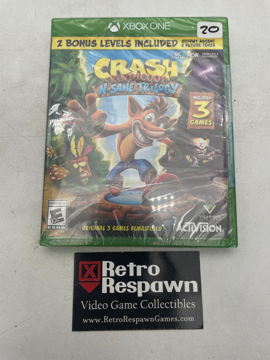Crash Bandicoot N. Sane Trilogy - Xbox One (Sealed)