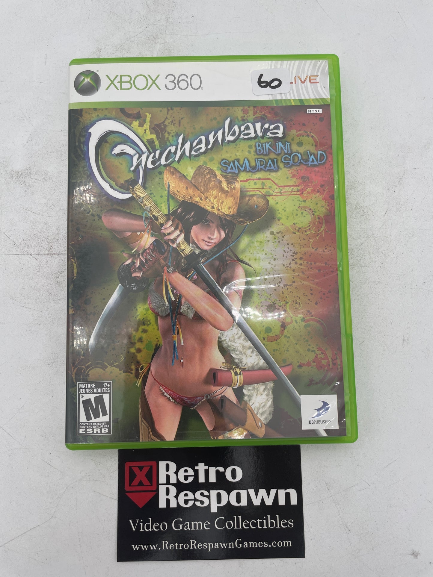 Onechanbara Bikini Samurai Squad - Xbox 360 (Complete)