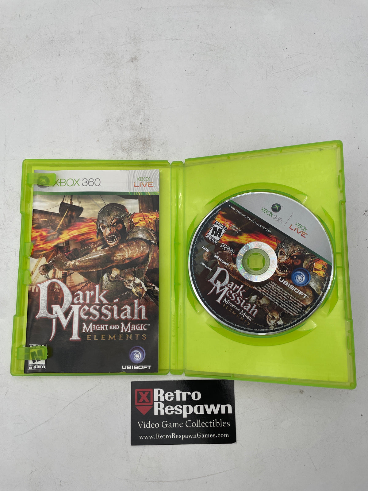 Dark Messiah: Might and Magic Elements - Xbox 360 (Complete)