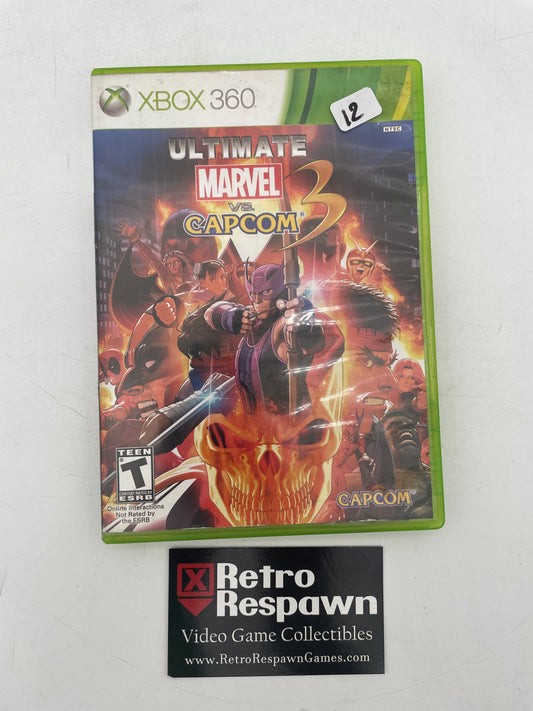 Ultimate Marvel vs Capcom 3 - Xbox 360 (Complete)