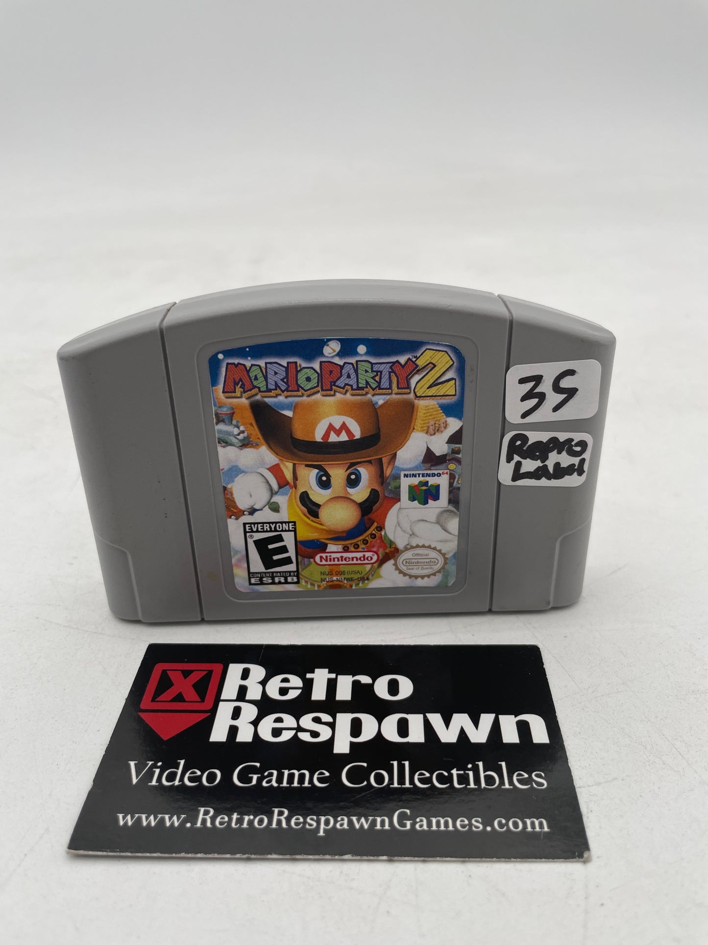Mario Party 2 [Repro Label] - Nintendo 64 (Game Only)