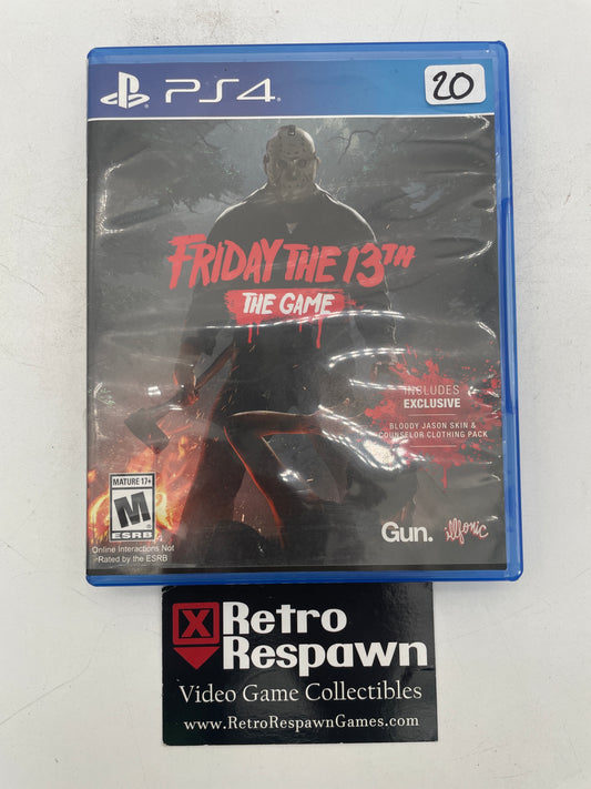 Friday the 13th - Playstation 4 (Complete)