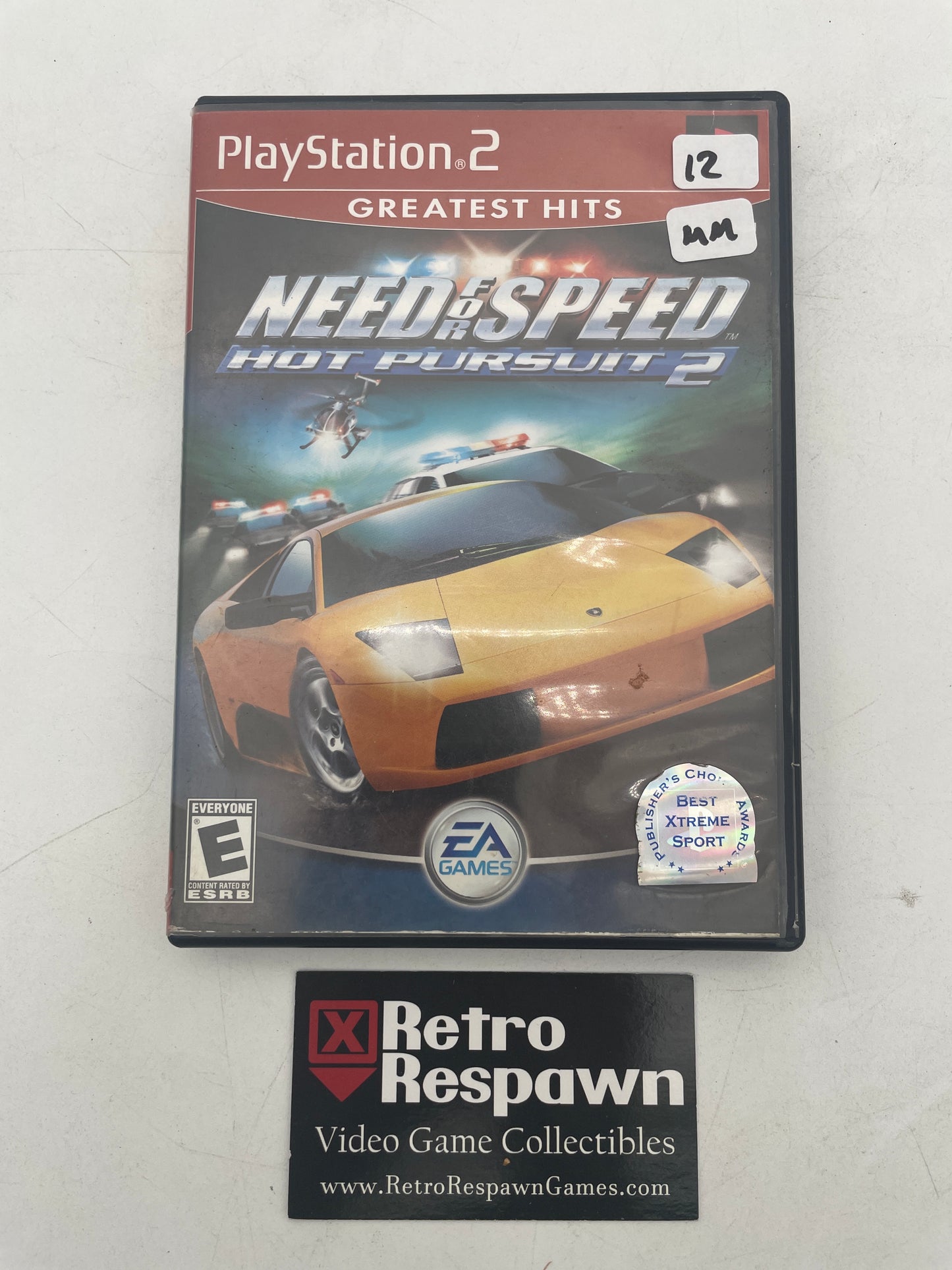 Need for Speed Hot Pursuit 2 [Greatest Hits] - Playstation 2 (Missing Manual)