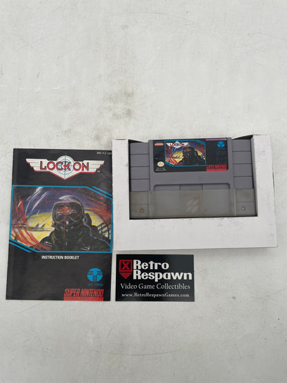 Lock On - Super Nintendo (Complete)