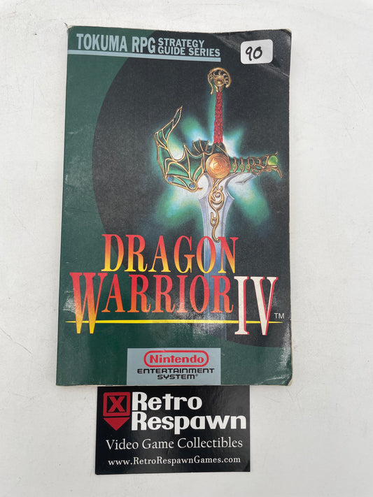 Dragon Warrior IV Hint Book -Tokuma RPG Strategy Guide Series