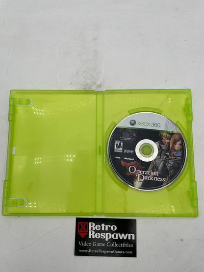 Operation Darkness - Xbox 360 (Missing Manual)