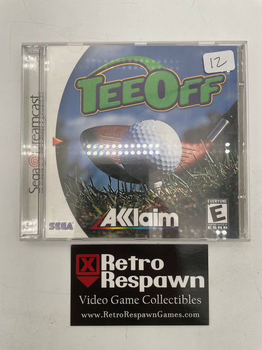 Tee Off Golf - Sega Dreamcast (Complete)