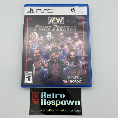 AEW: Fight Forever - Playstation 5 (Complete)