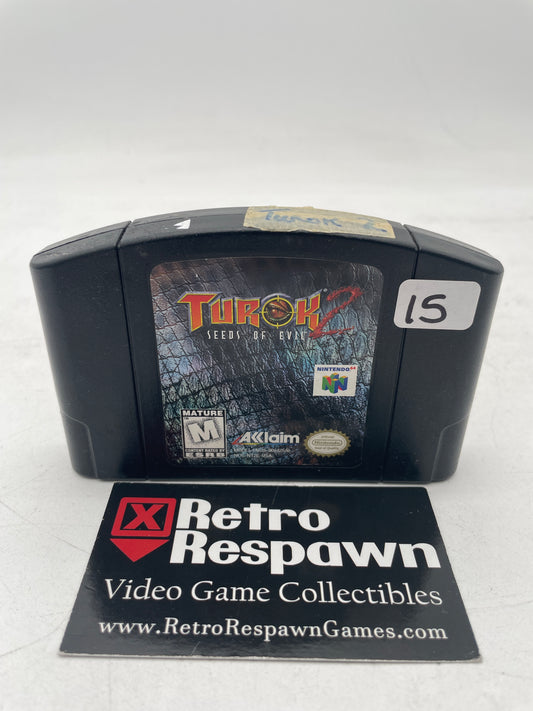 Turok 2 Seeds of Evil - Nintendo 64 (Game Only)