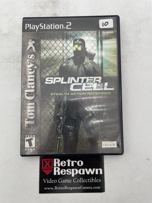 Splinter Cell - Playstation 2 (Complete)
