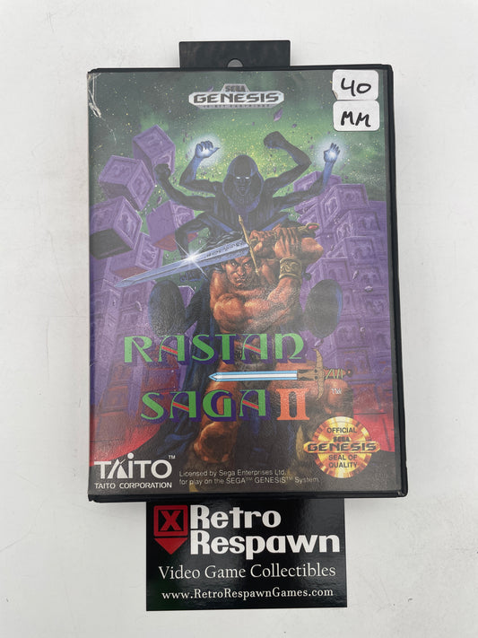 Rastan Saga II - Sega Genesis (Missing Manual)