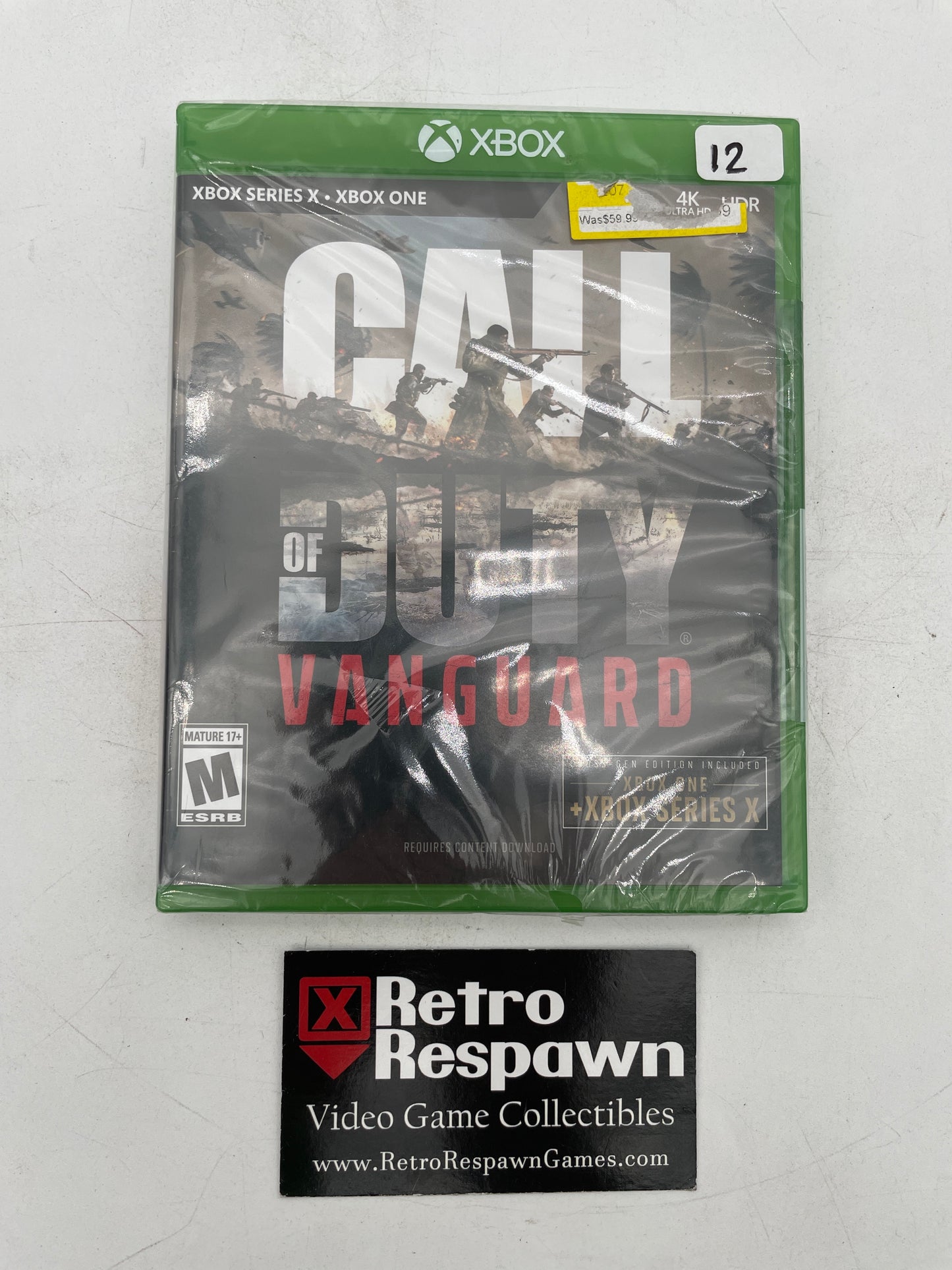 Call of Duty: Vanguard - Xbox Series X (Sealed)