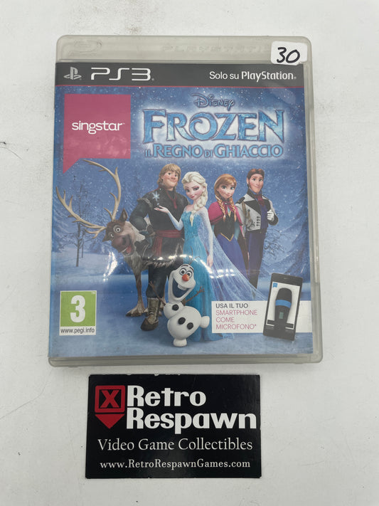 Singstar Frozen - PAL PlayStation 3 (Complete)
