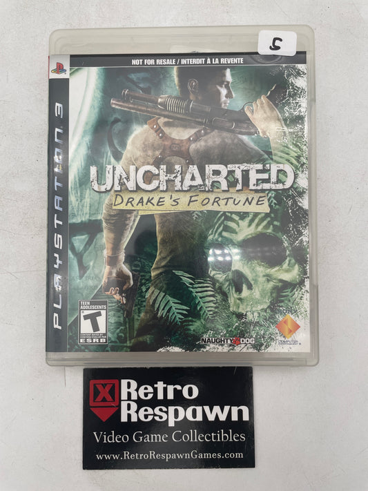 Uncharted Drake's Fortune - Playstation 3 (Complete)