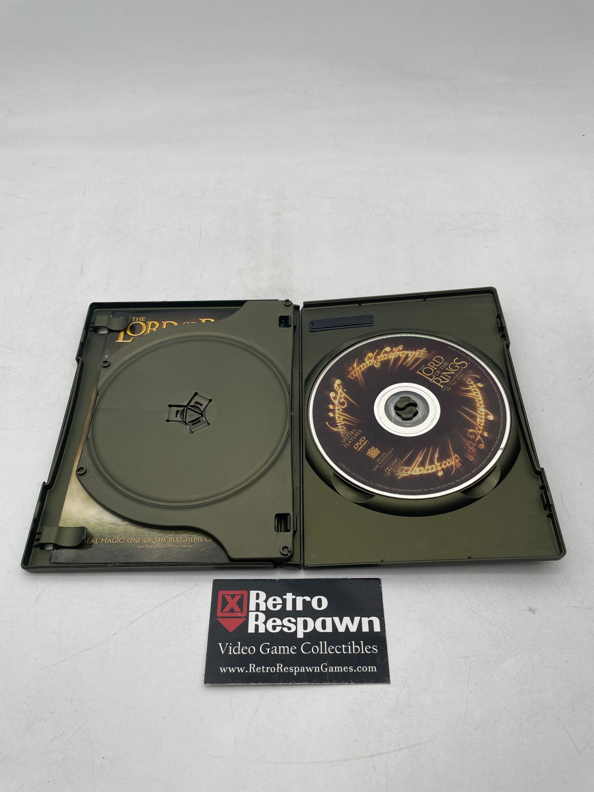 The Lord of the Rings Fellowship of the Ring - DVD (Complete) l