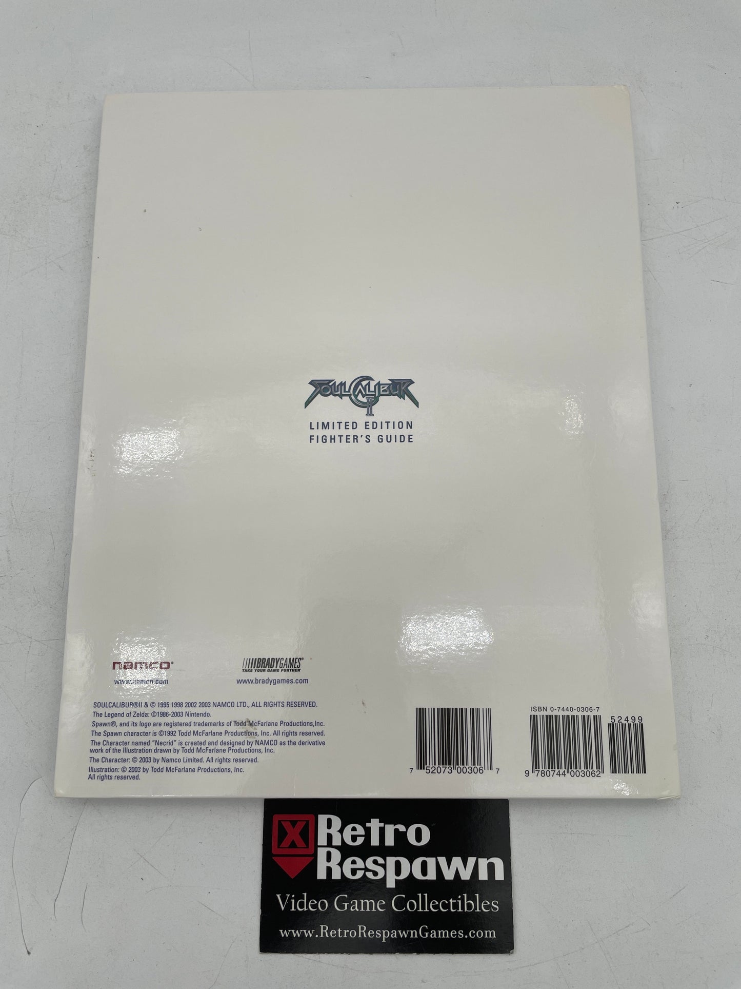 Soul Calibur II Limited Edition Fighter’s Guide (Used)