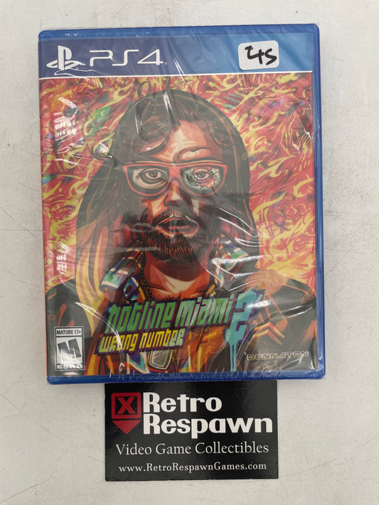 Hotline Miami 2: Wrong Number - Playstation 4 (Sealed)