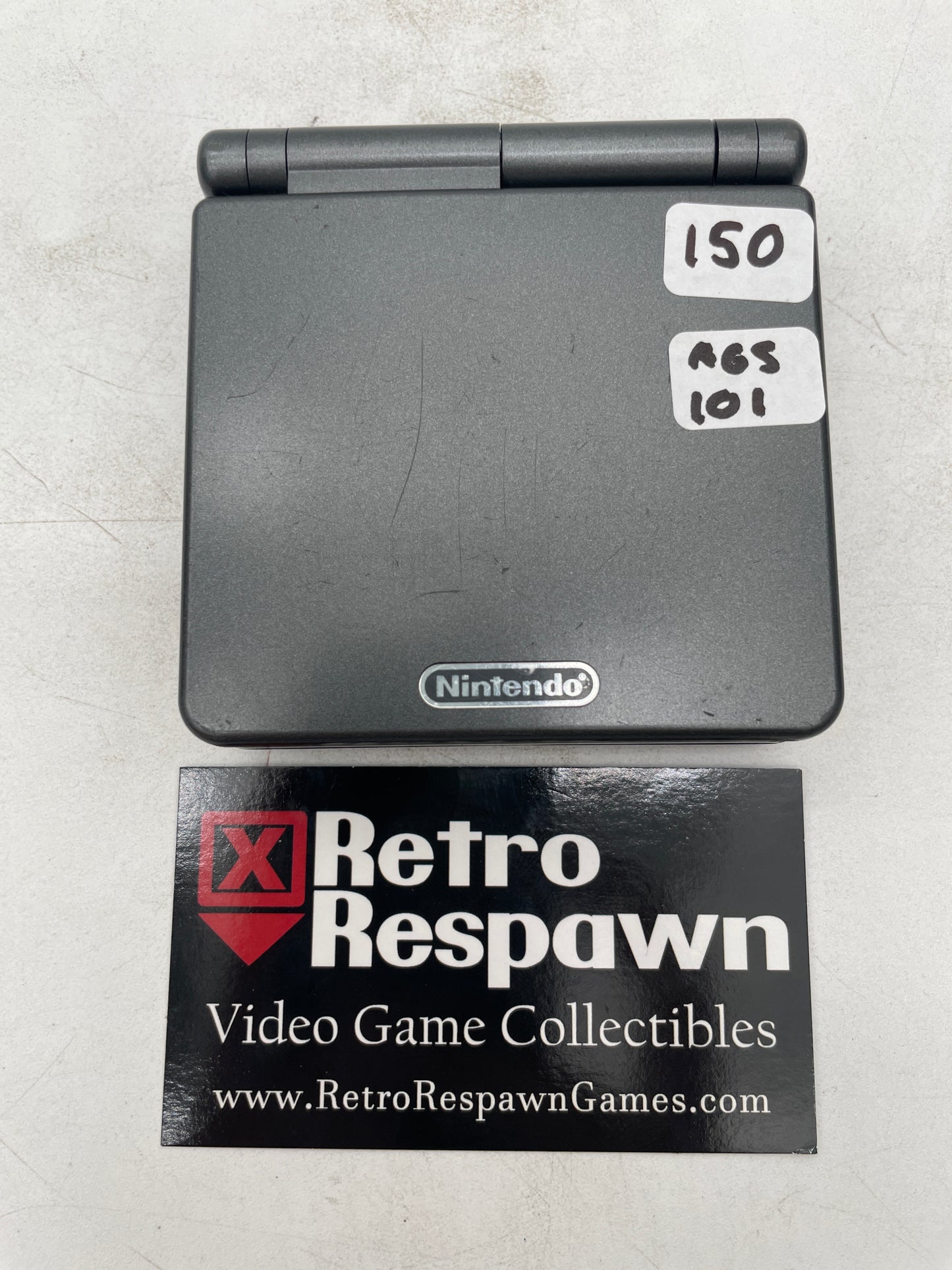 Graphite Gameboy Advance SP [AGS-101] - GameBoy Advance (Console + Charger)