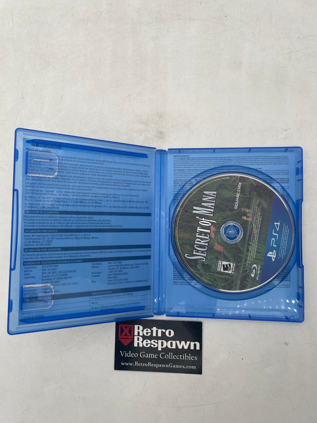 Secret of Mana - Playstation 4 (Complete)