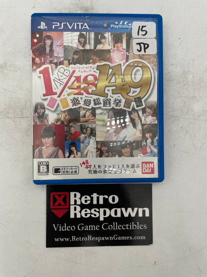 AKB1/149 Renai Sousenkyo - JP Playstation Vita (Complete)