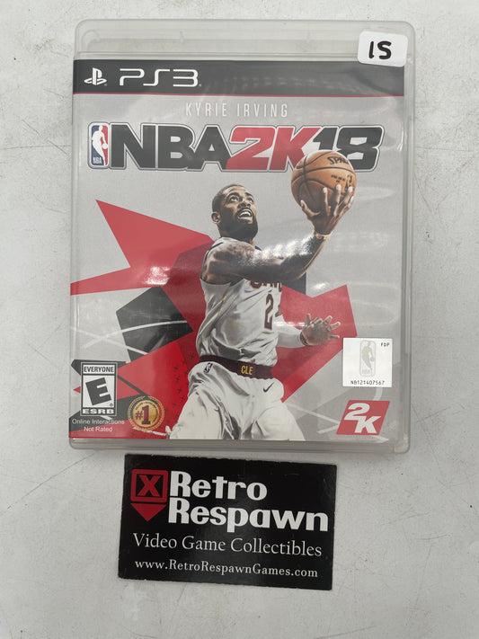 NBA 2K18 - Playstation 3 (Complete)
