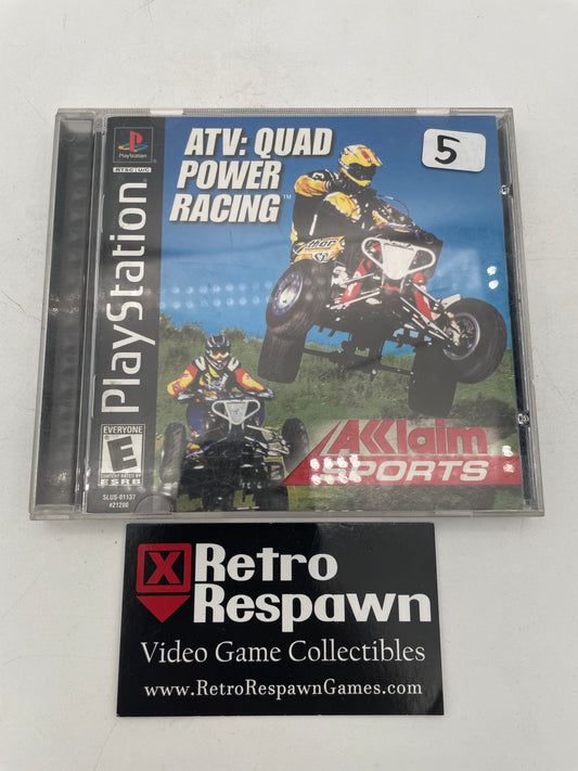 ATV Quad Power Racing - Playstation (Complete)