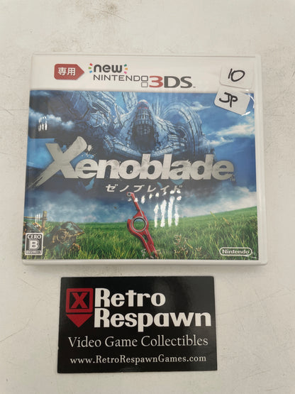 Xenoblade Chronicles 3D - JP Nintendo 3DS (Complete)