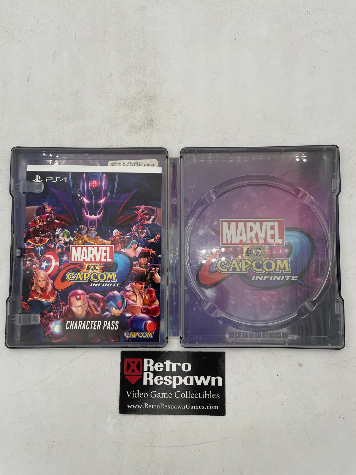 Marvel vs Capcom: Infinite [SteelBook] (SteelBook Only/ No Game)