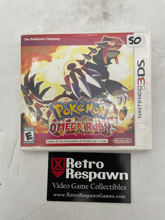 Pokemon Omega Ruby - Nintendo 3DS (Complete)