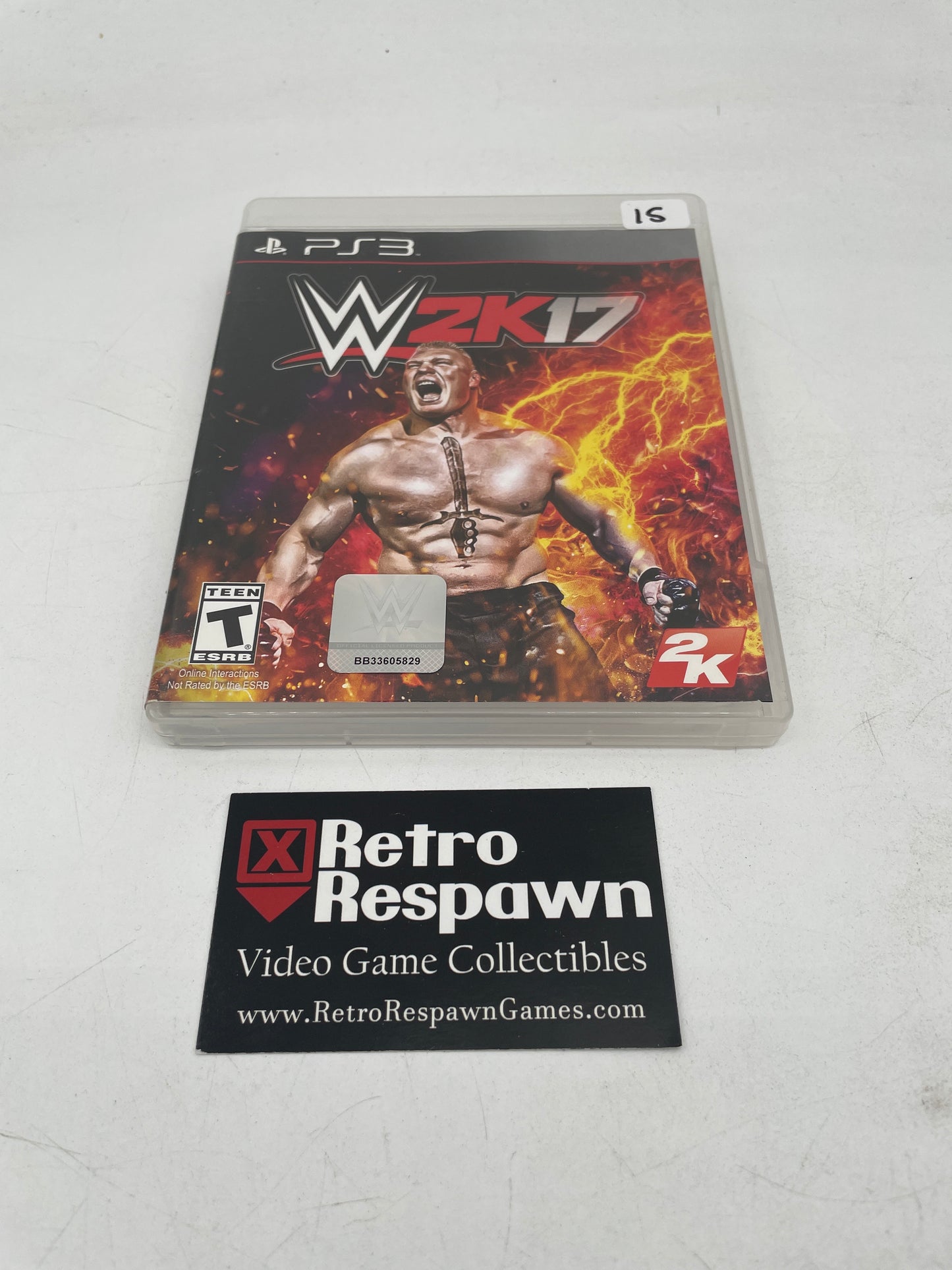 WWE 2K17 - Playstation 3 (Complete”