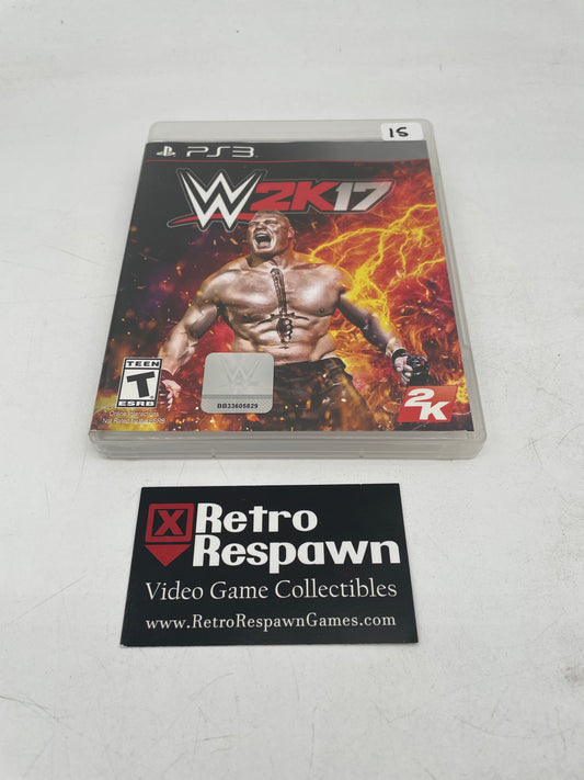 WWE 2K17 - Playstation 3 (Complete”