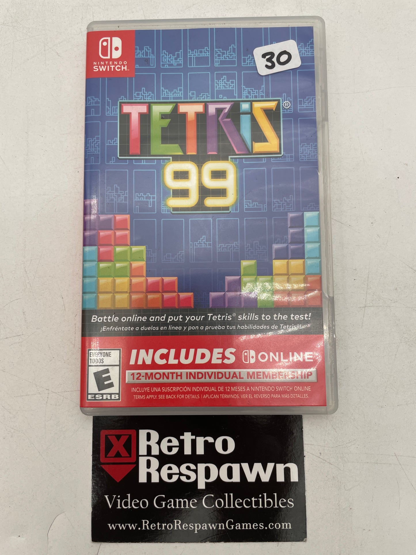 Tetris 99 - Nintendo Switch (Complete)