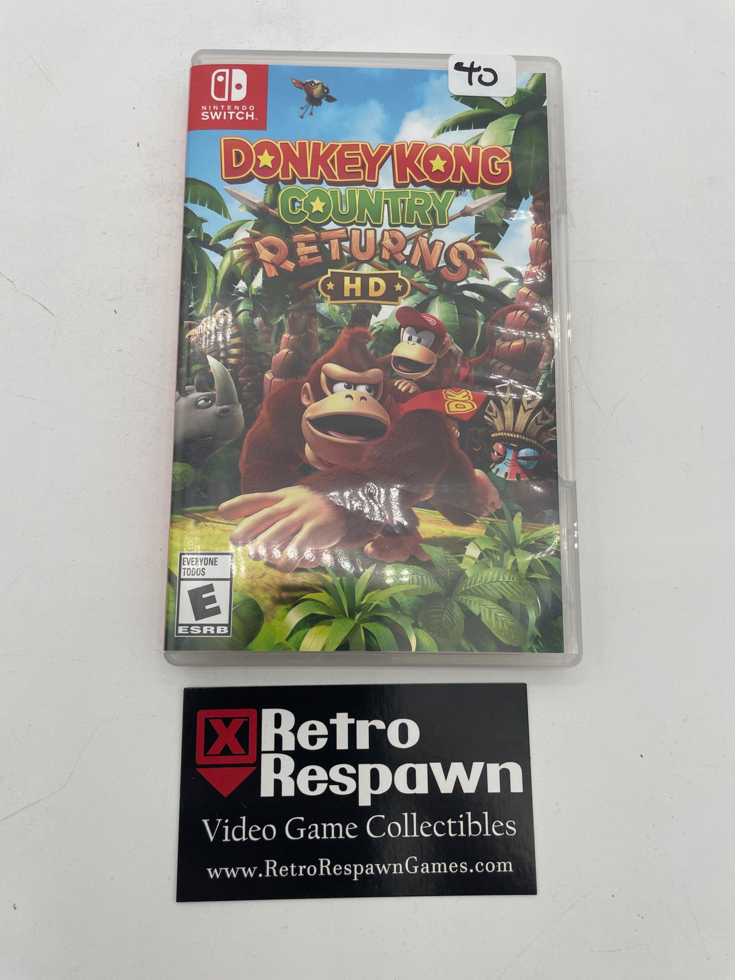 Donkey Kong Country Returns HD - Nintendo Switch (Complete)