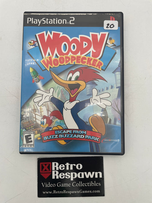 Woody Woodpecker: Escape From Buzz Buzzard Park - Playstation 2 (Complete)