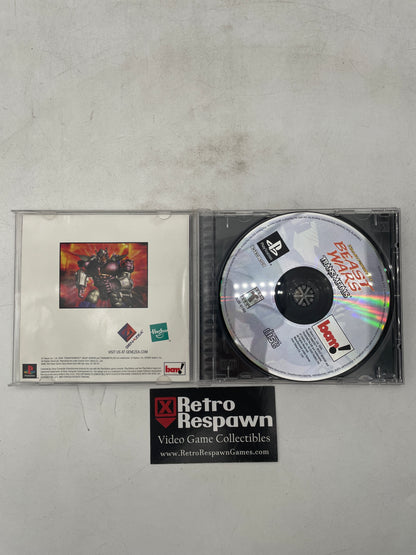 Transformers Beast Wars Transmetals - Playstation (Complete)
