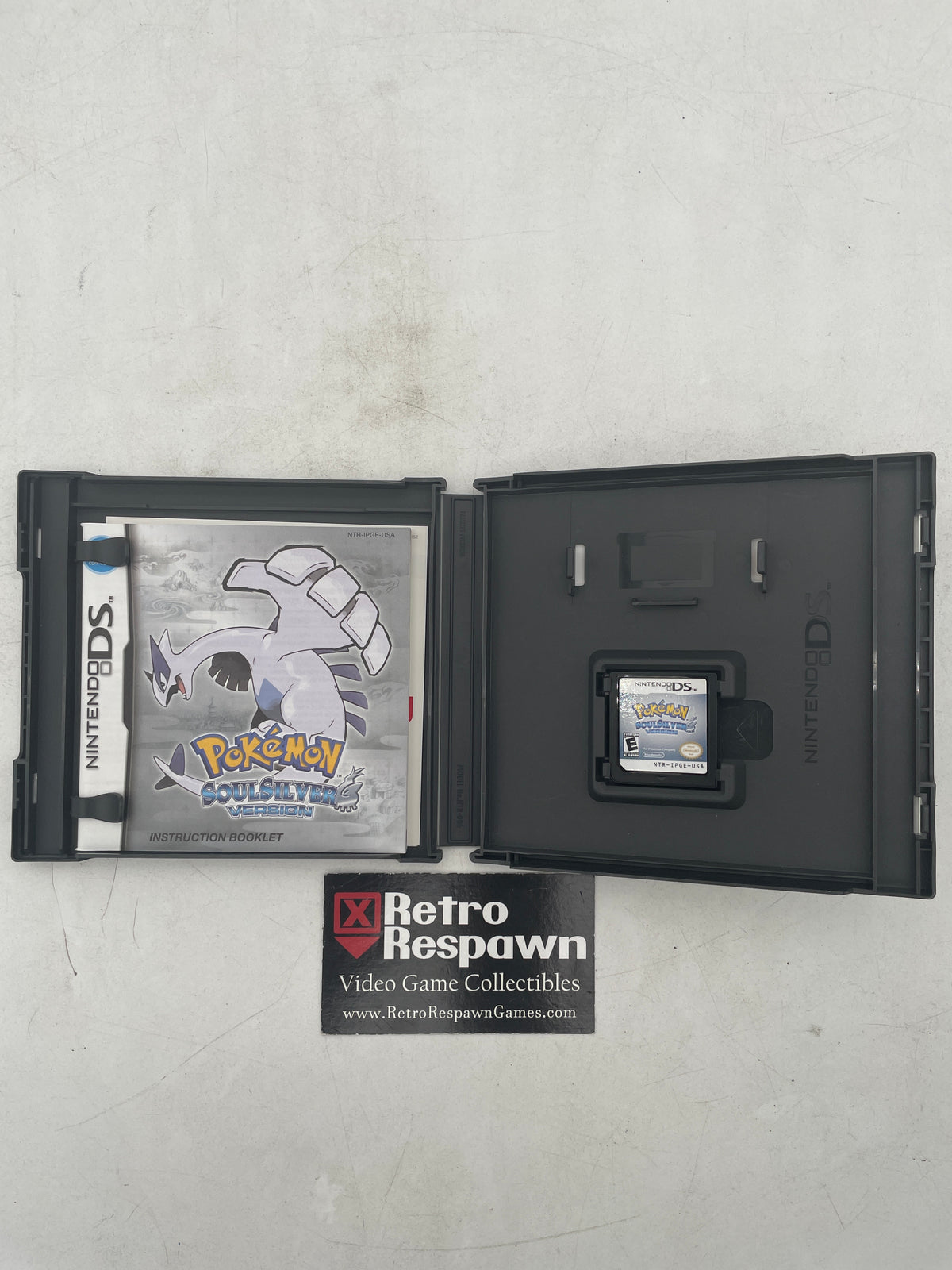 Pokemon Soul Silver Version [Not For Resale] - Nintendo DS (Complete)