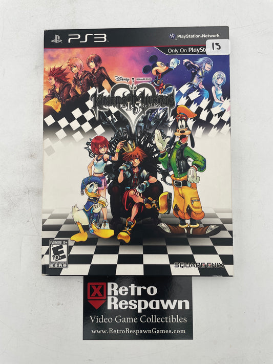 Kingdom Hearts HD 1.5 Remix [Limited Edition] - Playstation 3 (Complete)