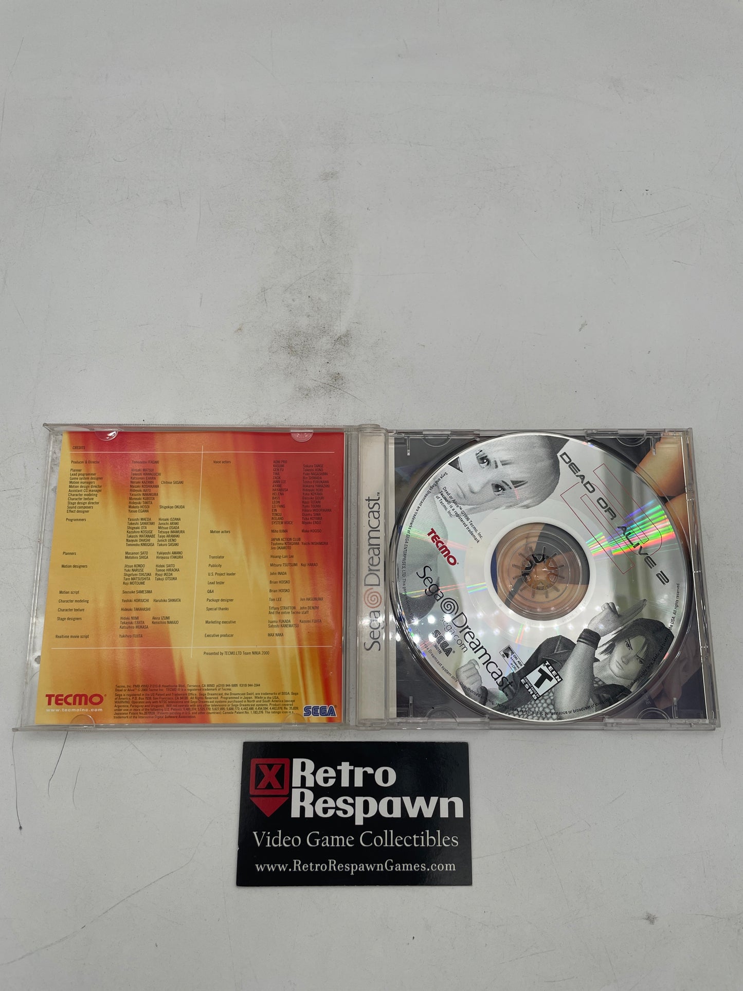 Dead or Alive 2 - Sega Dreamcast (Complete)