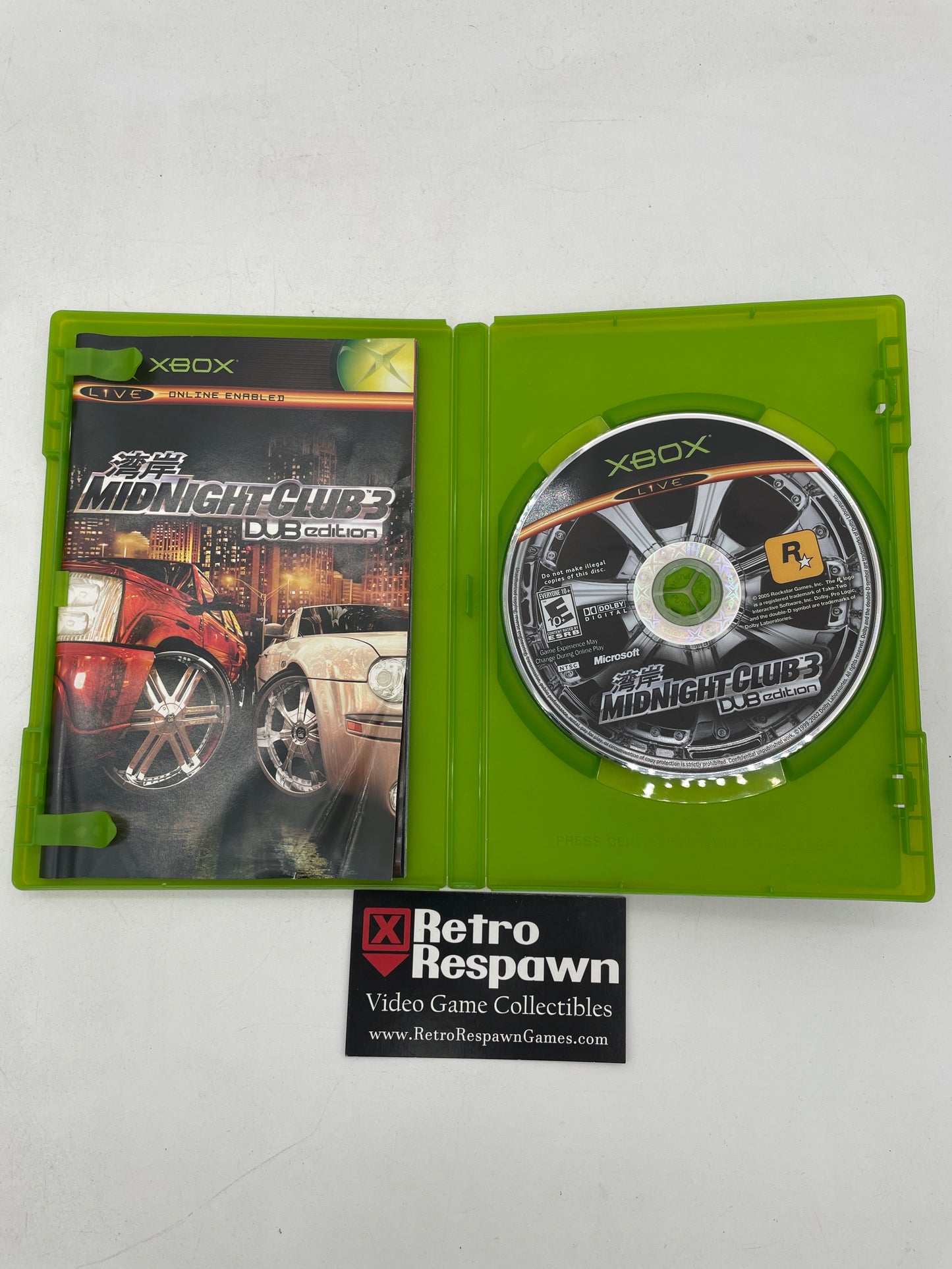 Midnight Club 3 Dub Edition - Xbox (Complete)