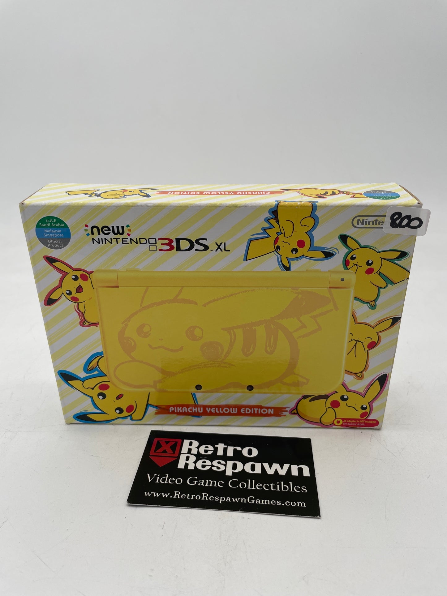 New Nintendo 3DS XL Pikachu Edition - Saudi Arabia Nintendo 3DS (Complete)