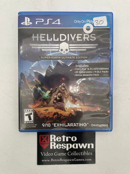 Helldivers: Super-Earth Ultimate Edition - Playstation 4 (Complete)